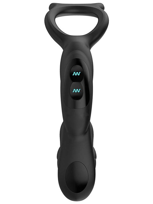 Nexus SIMUL8 Vibrating Dual Motor Anal Cock and Ball Sex Toy with Vibration - - Prostate Toys