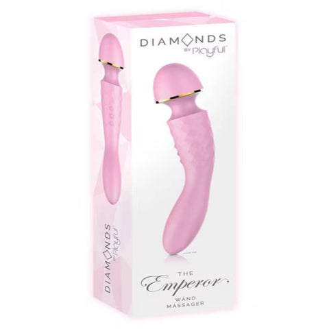Evolved Playful Diamonds The Emperor Body Wand Massager Flexible Neck Wand - Body Wands