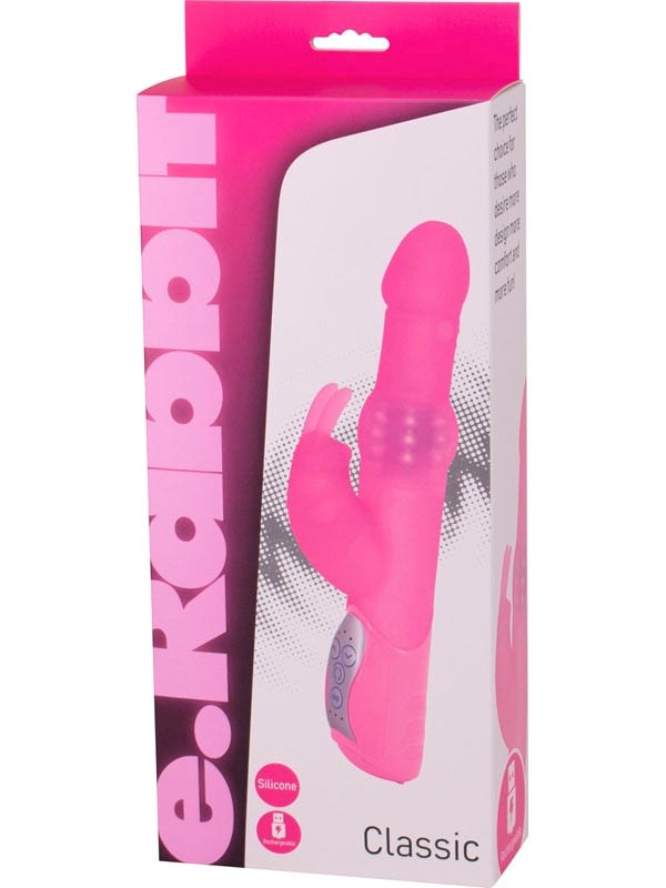 Seven Creations eRabbit Classic Pink Vibrator Dual Stimulation - - Rabbit Vibrators
