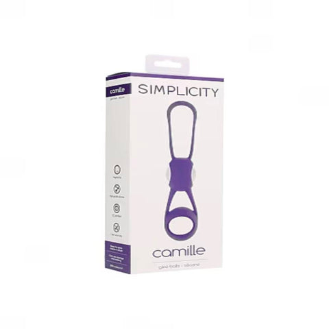 Shots Toys Simplicity Camille Glee Silicone Love Balls Kegel Exerciser - Love Eggs and Kegel Exercisers