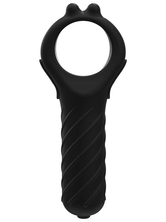 Bathmate Vibe Edge Head Tickler with 10 Vibration Modes and USB Charging - - Clit Ticklers and Pulsators