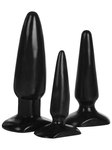 Calexotics Colt Silicone Anal Trainer Kit - Butt Plugs