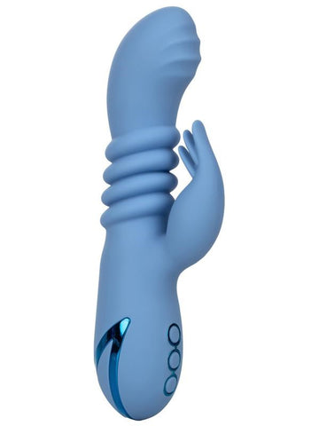 California Exotics California Dreaming Santa Cruz Coaster Vibrator Blue - Rabbit Vibrators