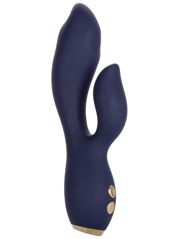 California Exotics Chic Blossom Thumping Rabbit Vibrator USB - Rabbit Vibrators