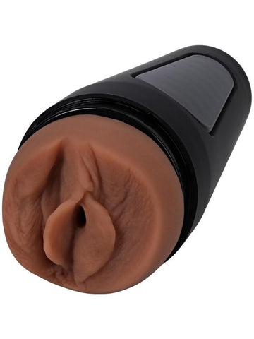 Doc Johnson Main Squeeze Aidra Fox Ultraskyn Stroker Pussy with Textured Interior - Masturbators and Strokers
