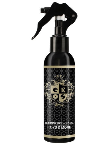 Eros Action Cleaner 20 Percent Alcohol Toys and More 150ml Sanitizer - Adult Toy Cleaner