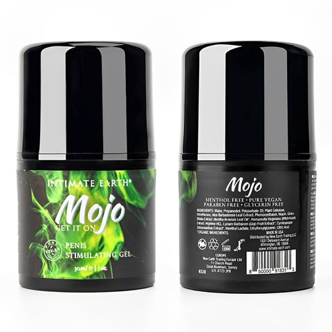 Mojo Niacin and Ginseng Penis Stimulating Gel 1oz Enhances Arousal - Massage Oils and Lubricants