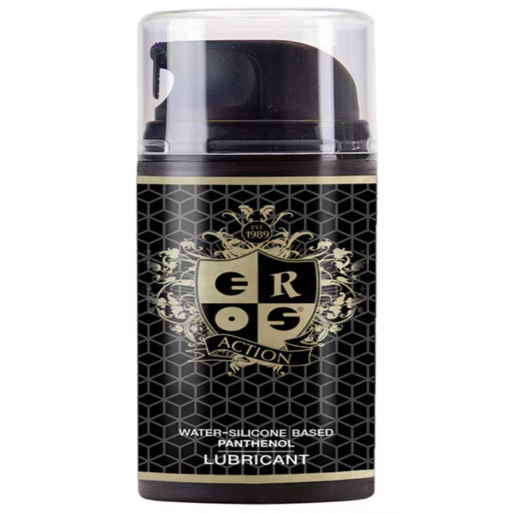 Eros Action Water Silicone Based with Panthenol Lubricant Hybrid Formula - - Massage Oils and Lubricants