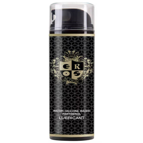 Eros Action Water Silicone Based with Panthenol Lubricant Hybrid Formula - Massage Oils and Lubricants