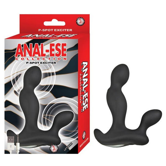 ANAL-ESE P-Spot Exciter 7 Powerful Speeds Silicone - - Prostate Sex Toys