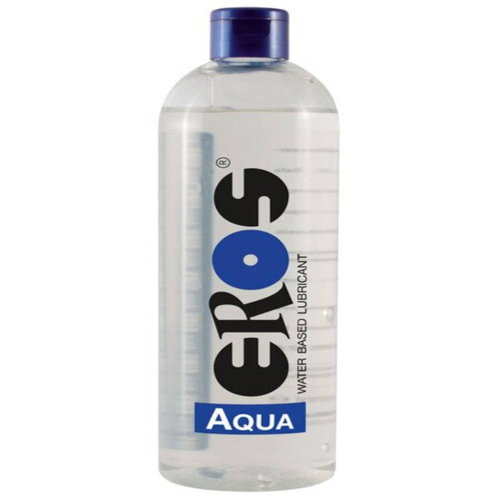 Eros AQUA Water Based Lubricant Bottle with Cooling Sensation - - Water Based Lubes