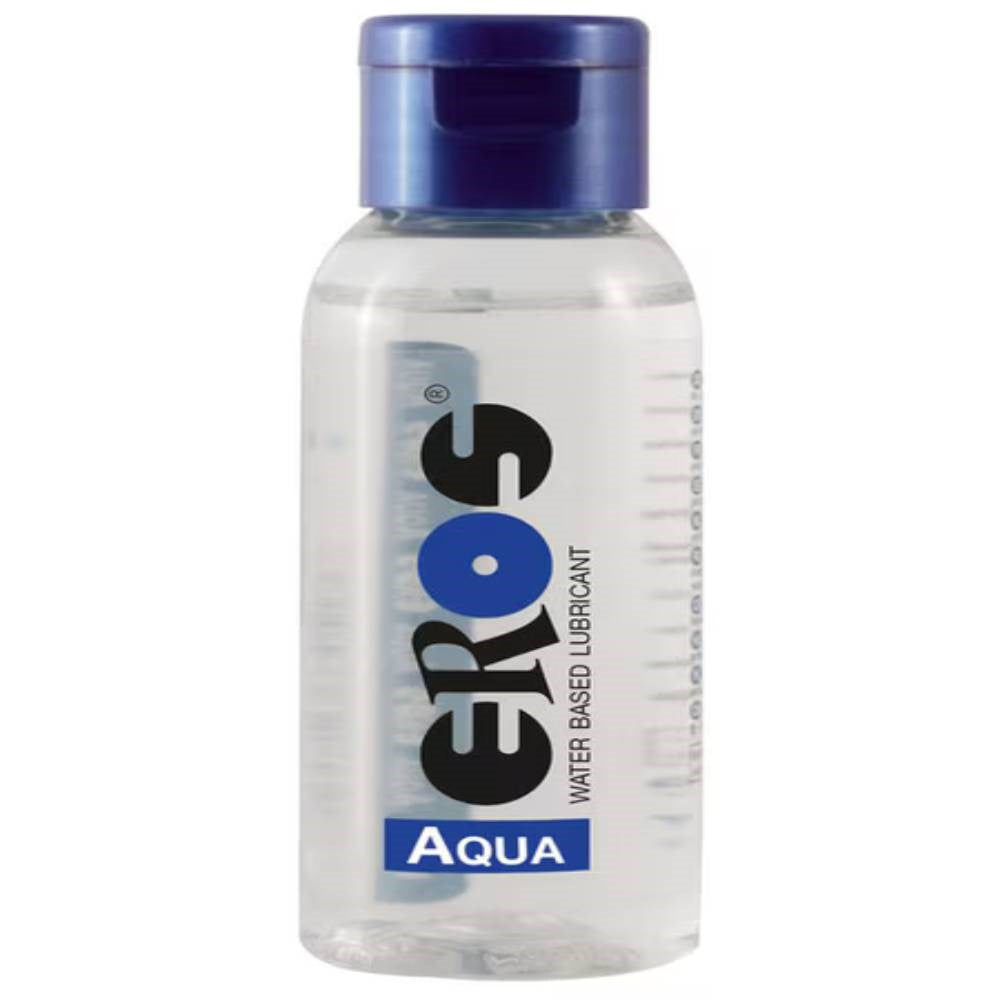 Eros AQUA Water Based Lubricant Bottle with Cooling Sensation - - Water Based Lubes
