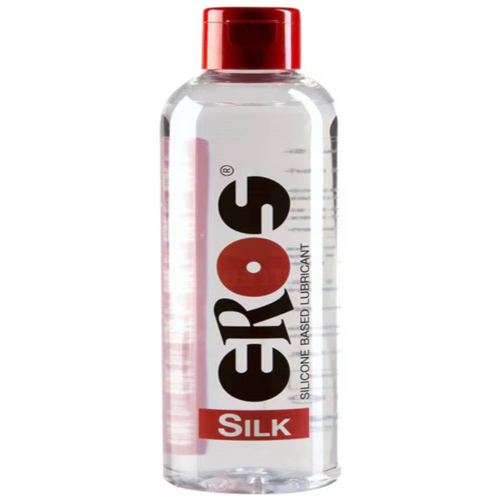 Eros SILK Silicone Based Lubricant Bottle Long Lasting Premium - - Silicone Based Lubes