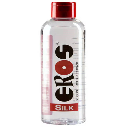 Eros SILK Silicone Based Lubricant Bottle Long Lasting Premium - - Silicone Based Lubes