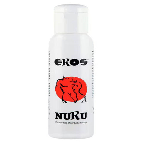 Eros Water Based Nuru Massage Gel Bottle with Deep Sea Algae Extract - Water Based Lubes