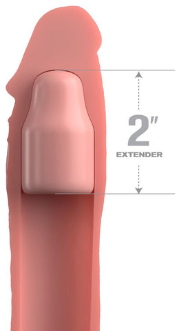 Pipedream Products Fantasy Xtensions Elite 6 Inch Extension with Strap Light - Penis Sleeves and Extenders