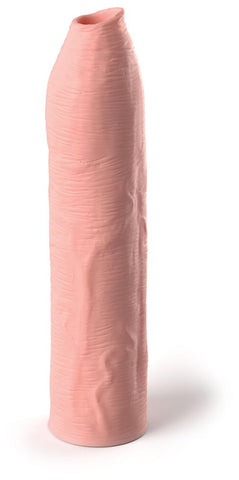 Pipedream Products Fantasy Xtensions Elite Uncut 7 Inch Extension Sleeve Light - Penis Sleeves and Extenders