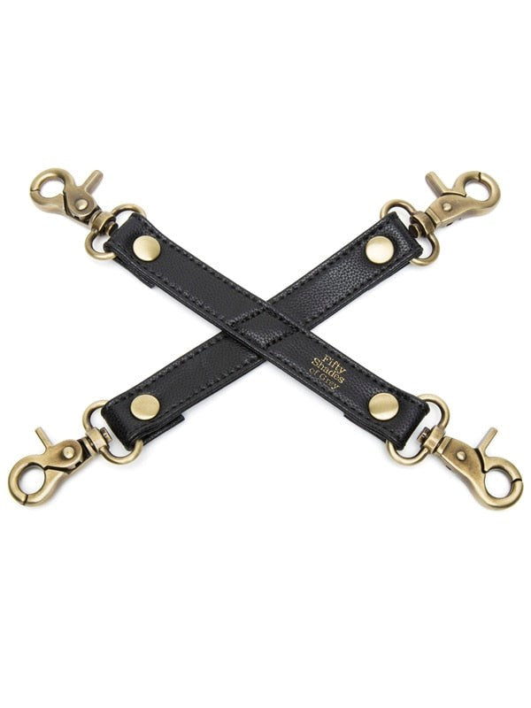 Love Honey Fifty Shades of Grey Bound to You Faux Leather Hog Tie - - Cuffs and Restraints