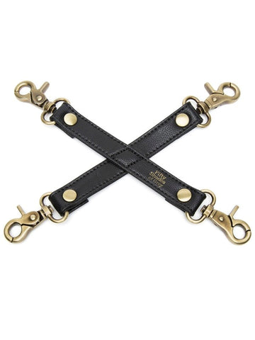 Love Honey Fifty Shades of Grey Bound to You Faux Leather Hog Tie - Cuffs and Restraints