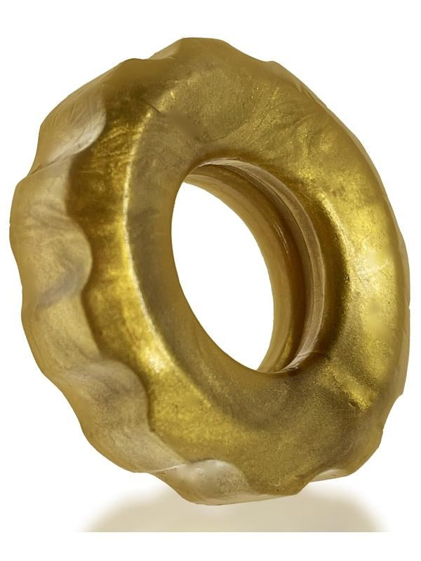 Hunkyjunk Super Huj 3 Pack Cock Rings Bronze Metallic Max Stretch Design - - Cock Ring Sets