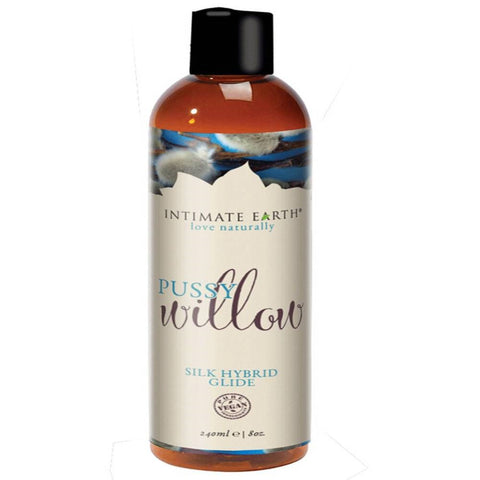 Intimate Earth Pussy Willow Silk Hybrid Glide Long Lasting Silky Formula - Massage Oils and Lubricants