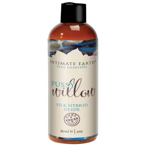 Intimate Earth Pussy Willow Silk Hybrid Glide Long Lasting Silky Formula - Massage Oils and Lubricants