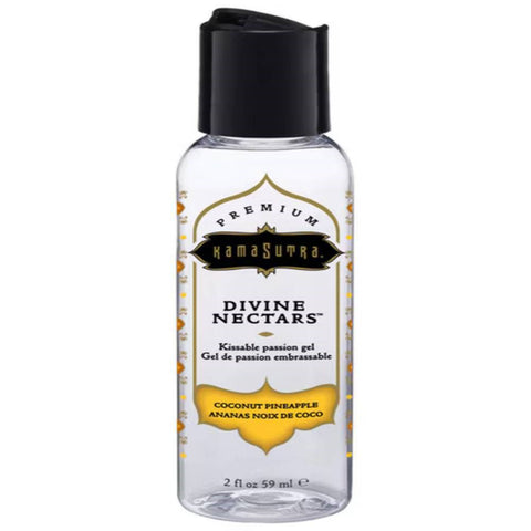 Kama Sutra DIVINE NECTARS Coconut Pineapple Water Based Lubricant 2 fl oz - Water Based Lubes