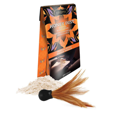 Kama Sutra HONEY DUST Body Powder 1OZ Kissable Sensual Enhancement - Bath and Intimate Fragrances