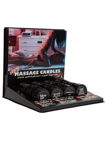 Kama Sutra Massage Candle Prepack 16 Units 2 Oz - Bath and Intimate Fragrances