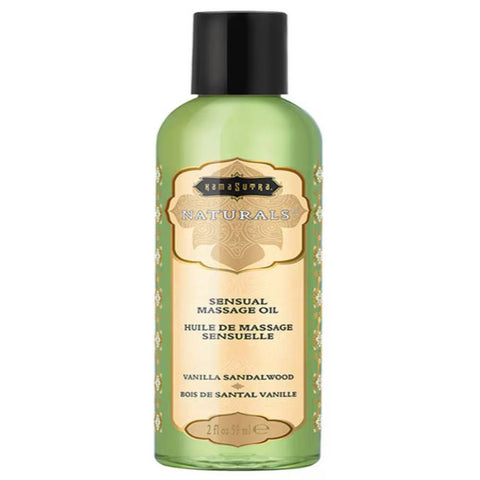 Kama Sutra Naturals Ingredients Massage Oil 2 fl oz Natural Sensual Enhancement - Massage Oils and Lubricants