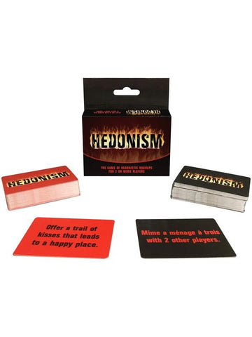 Kheper Games Hedonism Card Game with Stickers - Sex Games, Coupons and Tricks