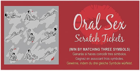 Kheper Games Oral Sex Scratch Tickets 8 Games - Sex Games, Coupons and Tricks