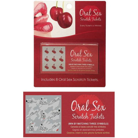Kheper Games Oral Sex Scratch Tickets 8 Games - Sex Games, Coupons and Tricks