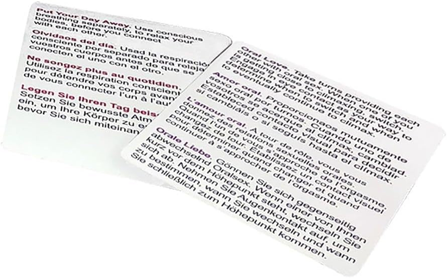 Kheper Games Tantric Sex Cards 50 Cards - - Sex Games, Coupons and Tricks