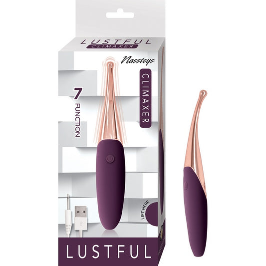 LUSTFUL Climaxer Clit-Centric 7 Speed Vibrator - - G-Spot Vibrators