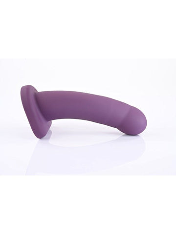 Sportsheets Merge Banx Hollow Dildo Plum 8 Inch Hollow - Realistic Dildos