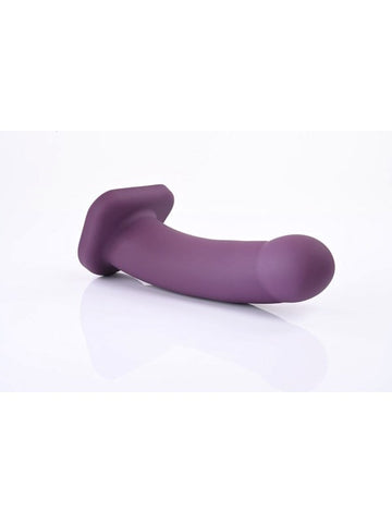 Sportsheets Merge Banx Hollow Dildo Plum 8 Inch Hollow - Realistic Dildos