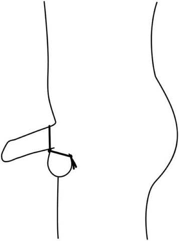 Nexus Sex Toys Forge Double Lasso Penis Ring with Dual Adjustable Toggles - Cock Rings