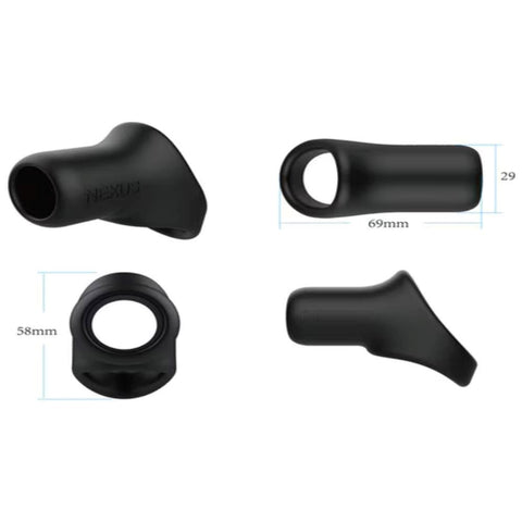 Nexus Sex Toys Rise Liquid Silicone Cock and Ball Sling Premium Fit - Ball and Cock Toys