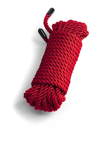 NS Novelties Bound Rope Red Bondage Rope for Sexual Restraint Play - Cuffs and Restraints