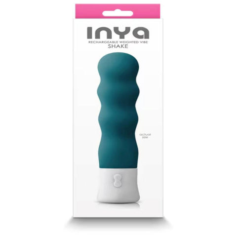 NS Novelties INYA Shake Vibrator with Dual Action Thumping and Rumbling - Personal Massagers
