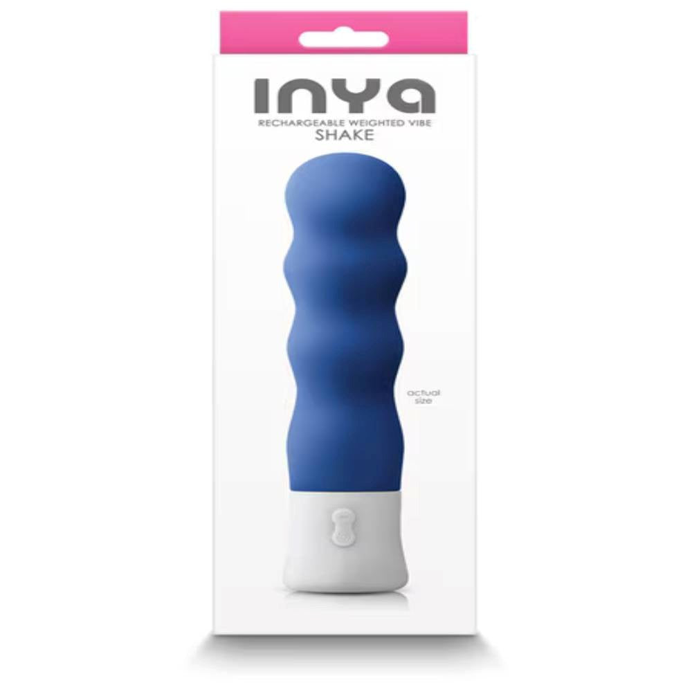 NS Novelties INYA Shake Vibrator with Dual Action Thumping and Rumbling - - Personal Massagers