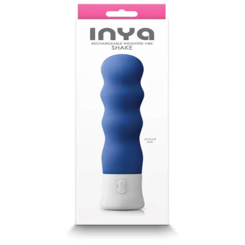 NS Novelties INYA Shake Vibrator with Dual Action Thumping and Rumbling - Personal Massagers