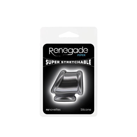 NS Novelties Renegade Piper Cock and Ball Tube Premium Silicone Ring - Ball and Cock Toys