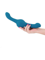 NS Novelties Revolution Tsunami G and P Spot Massager Teal - - Double Ender
