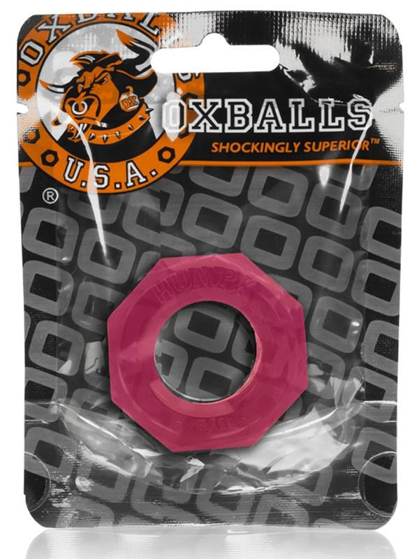 Oxballs HUMPBALLS Cock Ring Hot Pink Super Stretchy TPR Material - - Stretchy Cock Rings