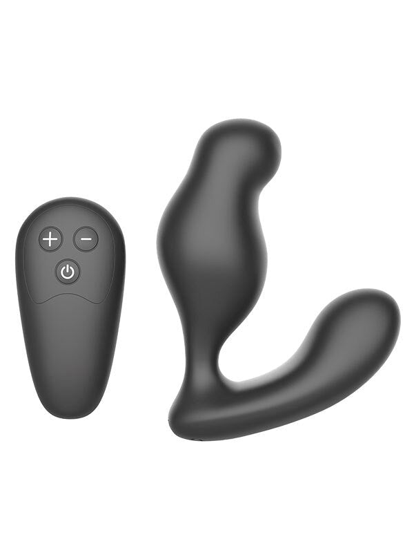 Evolved Playful Hunter Nero Rechargeable Prostate Massager with Remote Control - - Personal Massagers