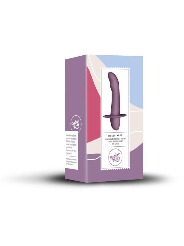 Rocks Off SugarBoo Tickety Boo Anal Vibrator 10 Speeds Body Safe Silicone - - Prostate Toys