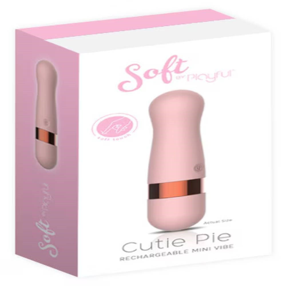 Evolved Soft by Playful Cutie Pie Rechargeable Mini Bullet Vibrator Silicone - - Bullet Vibrators