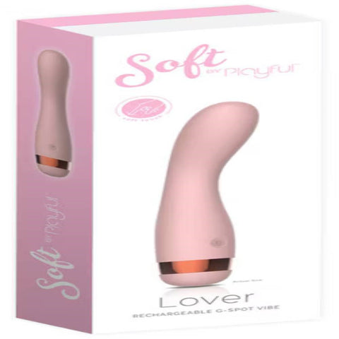 Evolved Soft by Playful Lover Rechargeable G Spot Vibrator Ultra Soft - G-Spot Vibrators